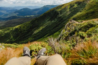 Karpat Dağı 'nda Turist