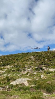 Dağda Uçurtmalı Adam