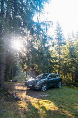 Serene Forest 'ta bir SUV kopyalama alanı ayarlıyor