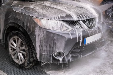 Oto Yıkama 'da yıkanan SUV kopyalama alanı