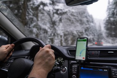 Navigasyon kopyalama alanı ile Karlı Koşullarda Sürüş