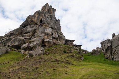 Ukrayna Karpat Dağları Tystan İlkbahar Zamanı