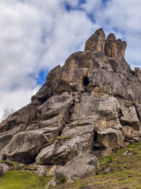 Ukrayna Karpat Dağları Tystan İlkbahar Zamanı