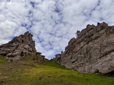 Ukrayna Karpat Dağları Tystan İlkbahar Zamanı