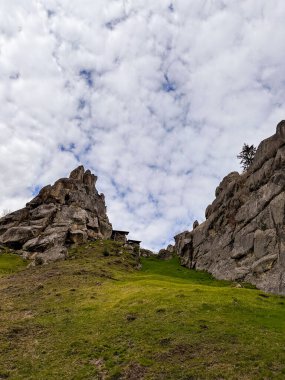 Ukrayna Karpat Dağları Tystan İlkbahar Zamanı