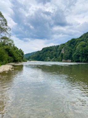 Bereketli Ormanda akan Serene Nehri Kopyalama Boşluğu