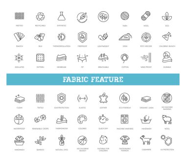 Line art style icons bundle. vector illustration clipart