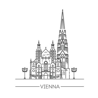 Avusturya, Viyana 'da Stephansdom' un minimalist sanat simgesi