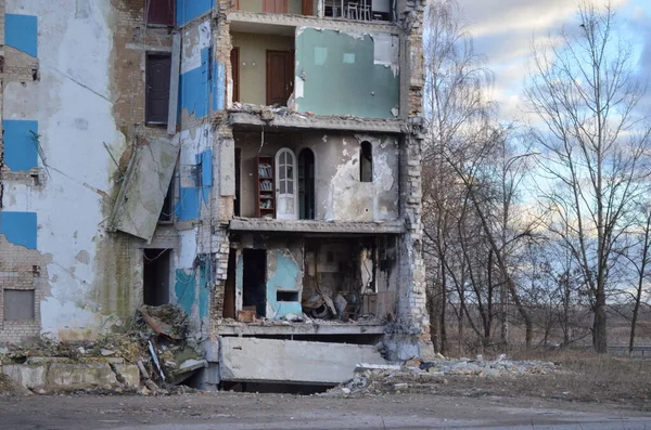 Borodyanka Kiev Oekraïne Februari 2023 Speelplaats Voor Kinderen Een Stad — Stockfoto