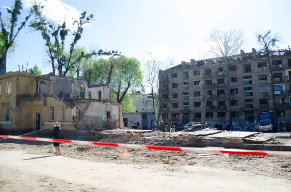 Kyiv 'in bombalanmasının sonuçları 04 / 24 / 2025