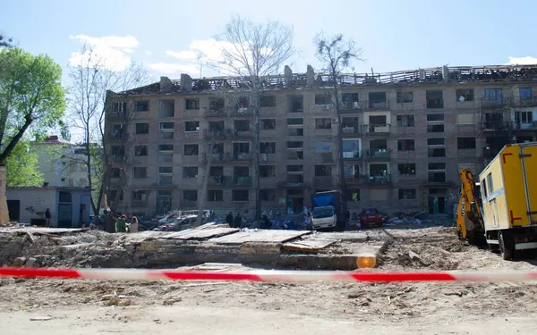 Kyiv 'in bombalanmasının sonuçları 04 / 24 / 2025
