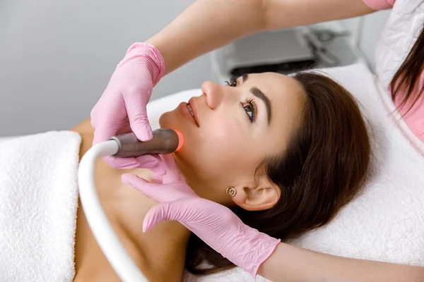 Cosmetic Facial Procedure Aesthetic Treatment Skin Care Service Rejuvenating Facials — Stock Photo, Image