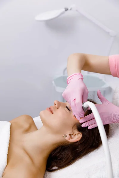 Serviço Cosmetologia Tratamento Rejuvenescimento Remoção Blackhead Serviço Dermatológico — Fotografia de Stock