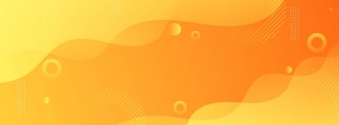 afiş arkaplan rengarenk parlak turuncu dalga etkisi