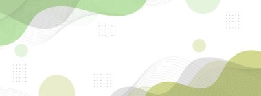 Minimalist afiş arka planı. Yeşil yumuşak ve sarı yumuşak .geometrik.soyut arkaplan. memphis.line. Shape.eps 10