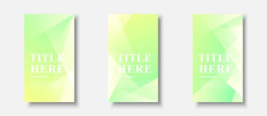 yaratıcı hikaye arka plan .colorful.green.soyut çerçeve .business .colorful.eps 10