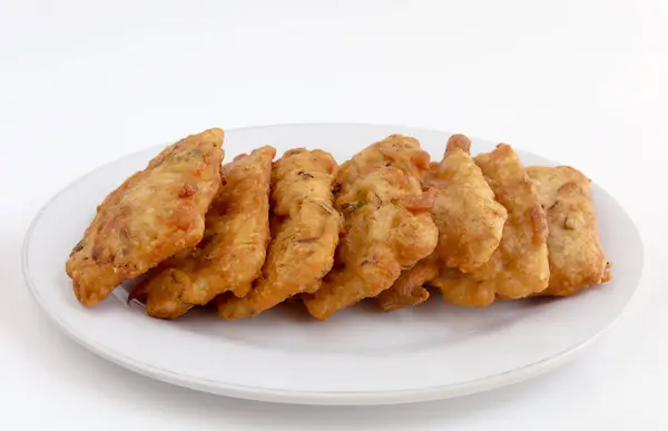 Delicious Tasty Crispy Fried Tempeh Tempe — Stock Photo, Image