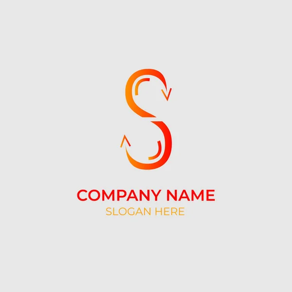 Modern Icon Logo Brand Company — Stock Vector