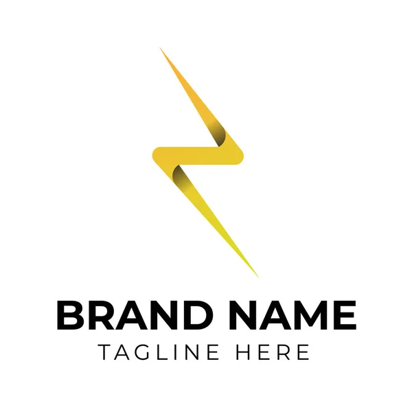 Buchstabenverlauf Buntes Logo Design — Stockvektor
