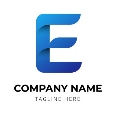 Harf gradyan renkli logo tasarımı