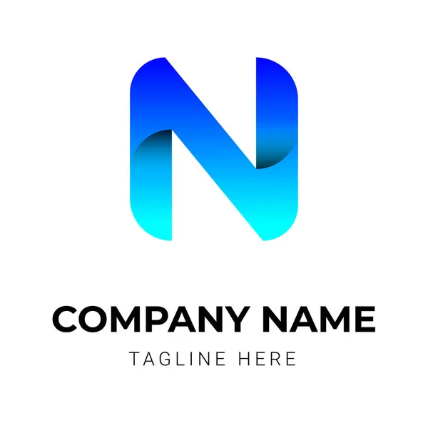 Modern Letter Logo Design Concept — Stock Vector
