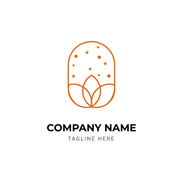 Cosmetics Logo Design Template — Stock Vector
