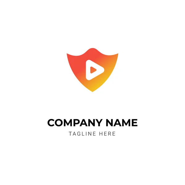 Estúdio Moderno Projeto Logotipo Ícone Jogo Para Empresa Corporativa — Vetor de Stock