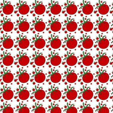 T-shirt markası için renkli meyve desenli tasarım