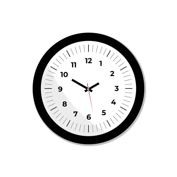 Clock Vector Art Design Template — Stock Vector
