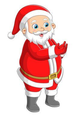 Noel Baba güzel poz vermiş.