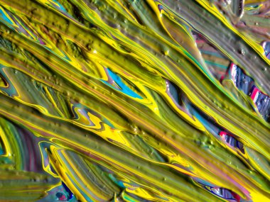 Resim fraktürü boyama. Renkli doku.