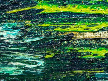 Tablo üzerindeki yağlı boya renkleri. Sanat eseri parçası. Resim dokusu. Renkli bir geçmiş. Boyama arkaplanı.