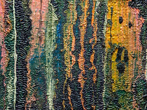 Kolory Olejne Płótnie Fragment Dzieła Sztuki Tekstura Malarstwa Kolorowe Tło — Zdjęcie stockowe