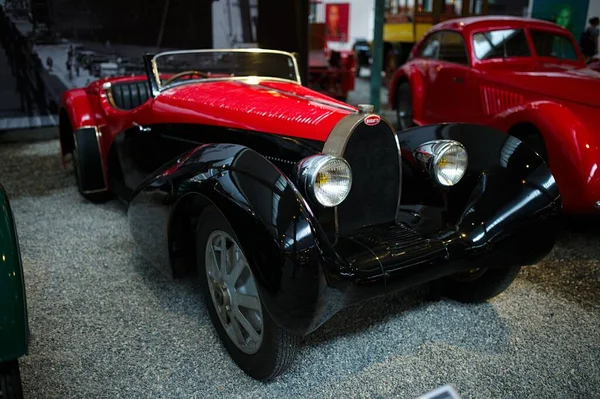 Mulhouse Francie Srpna 2023 Národní Automobilové Muzeum Sbírka Schlumpf Kolekce — Stock fotografie