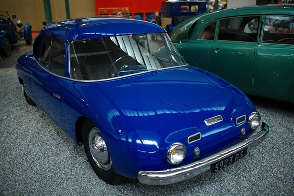 Mulhouse Ranska Elokuuta 2023 Kansallinen Automuseo Kokoelma Schlumpf Kokoelma Autoja — kuvapankkivalokuva