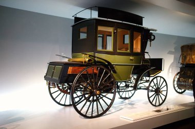 STUTTGART, GERMANY - 23, 2024 Mercedes-Benz Müzesi, Stuttgart, Almanya