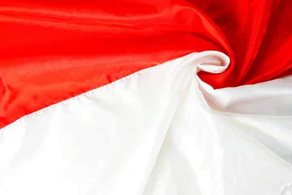 Band Röd Och Vit Flagga Indonesien Självständighetsdagen Den Augusti Jag — Stockfoto