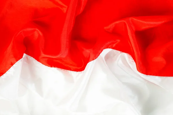 Lint Rode Witte Vlag Van Indonesië Onafhankelijkheid Dag Augustus Hou — Stockfoto
