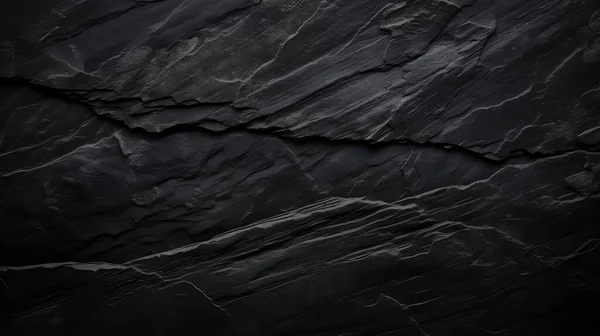 Czarny Łupek Kamień Tekstury Element Tła — Zdjęcie stockowe