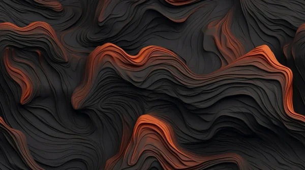 Tegel Zwarte Leisteen Lava Steen Textuur Achtergrond Patroon Element — Stockfoto