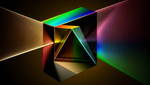 Prism Bright Background — Stock Photo, Image