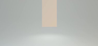 Gri arkaplanda boş ekran cep telefonu