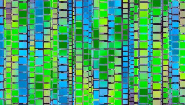 Kareler ile soyut renkli arkaplan
