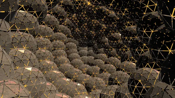 soyut siyah ve kahverengi geometrik arkaplan