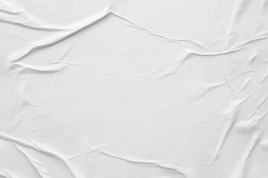 Beyaz kağıdın arkaplan ya da duvar kağıdı olarak dokusu