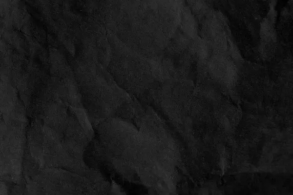 Arkaplan ya da duvar kağıdı olarak buruşmuş siyah kağıt