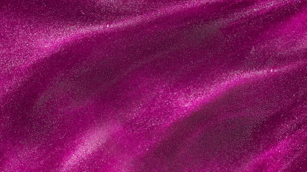 Suda mavi boya parçacıkları