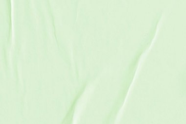 Yeşil buruşmuş kağıt dokusu