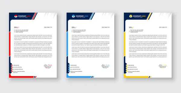 Modern kurumsal temizlik antetli antetli tasarım kurumsal antetli vektör çizimi.