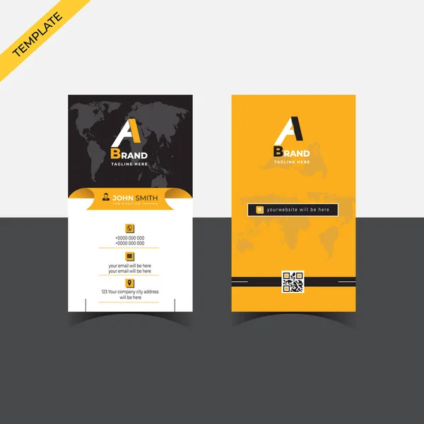 kurumsal kartvizit şablonu tasarımı, yaratıcı ve temiz kartvizit çizimi.
